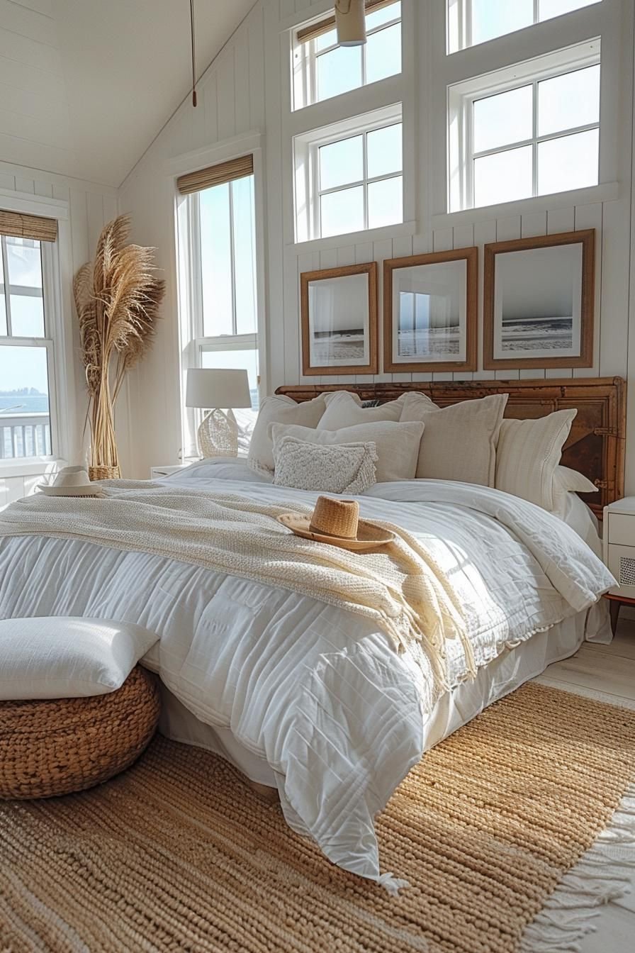 1. Coastal Collage with Driftwood Frames-2