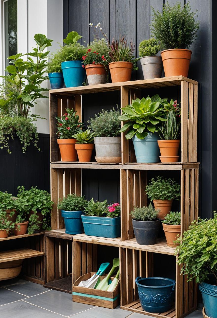 15 Gorgeous Budget-Friendly Back Patio Ideas 5 2. Creative Outdoor Storage Solutions-0