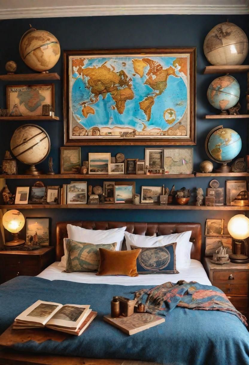12. Wanderlust-Inspired Bedroom Décor-0
