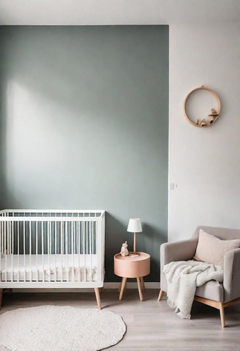 37 Sleek Minimalist Nursery Ideas: Modern, Serene Designs 21 18. Sustainable nursery paint choice-0