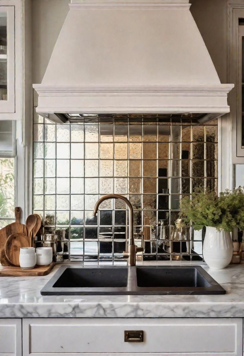39. Vintage Mirror Backsplash Ideas-1