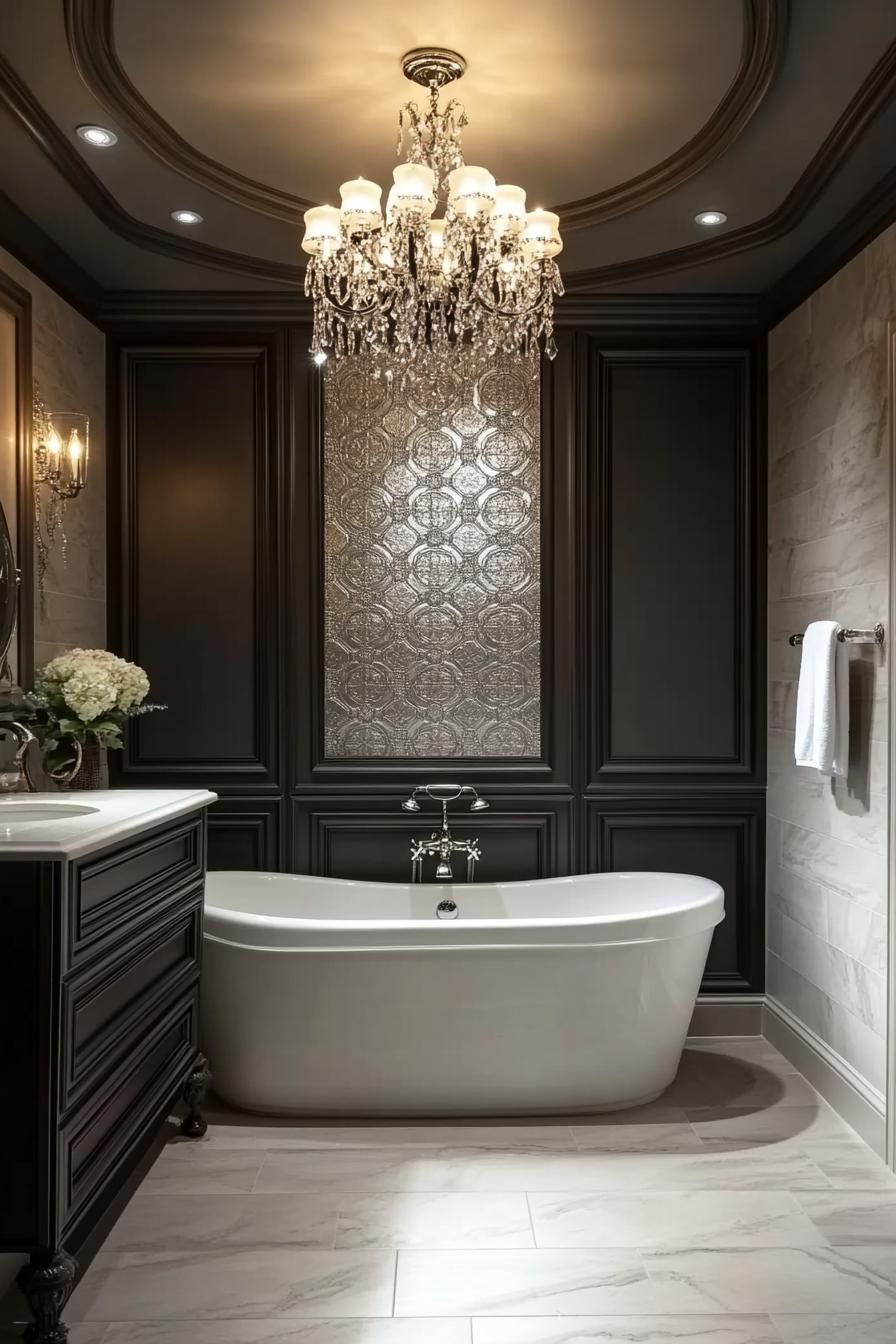 12. Unexpected Bathroom Chandeliers-2