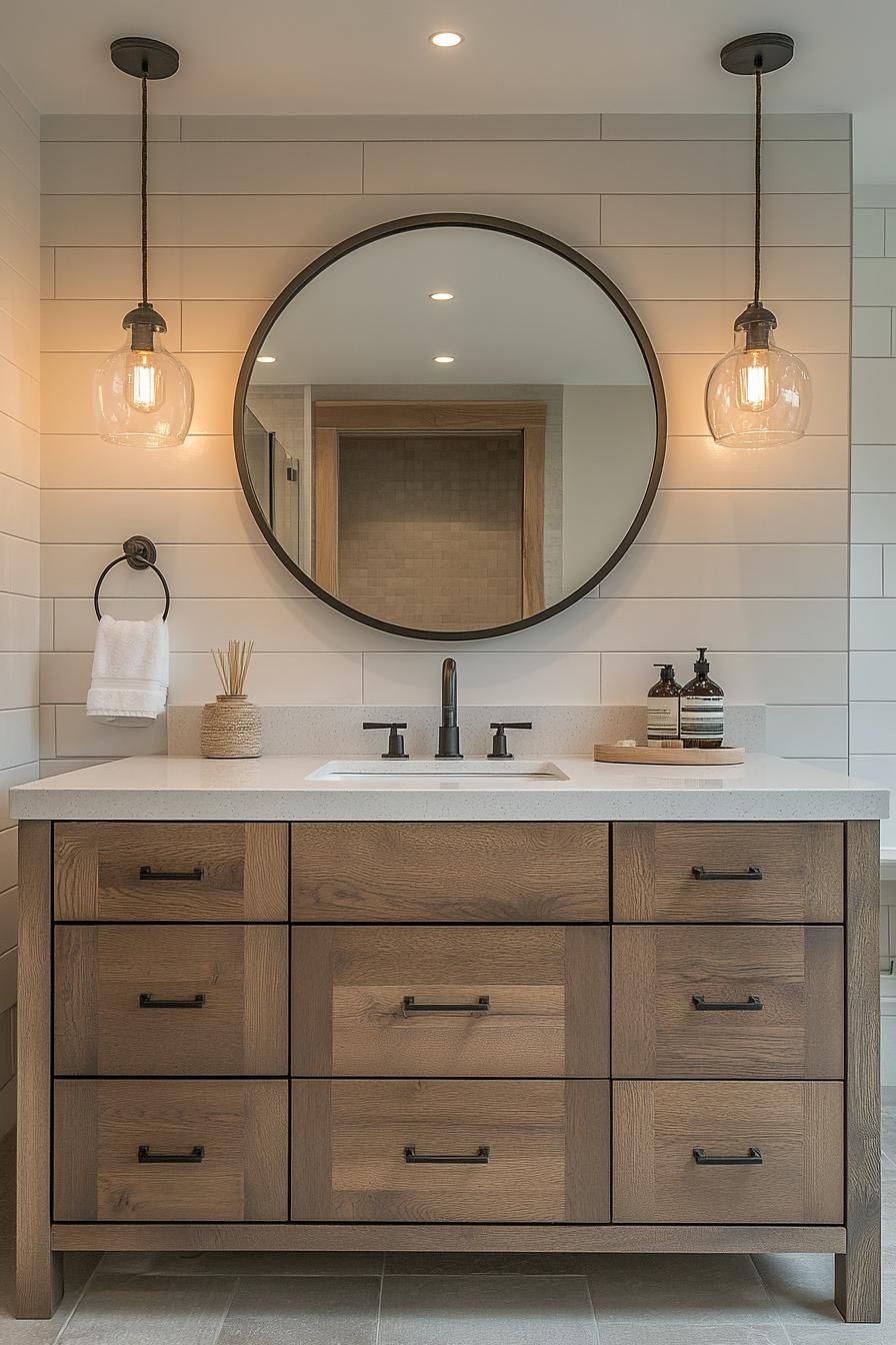 10. Mirror Statement: Single Vanity Elegance-2