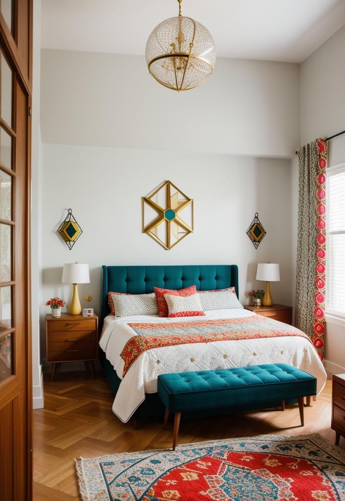 5. Mid-Century Teak Bedroom Inspiration-0