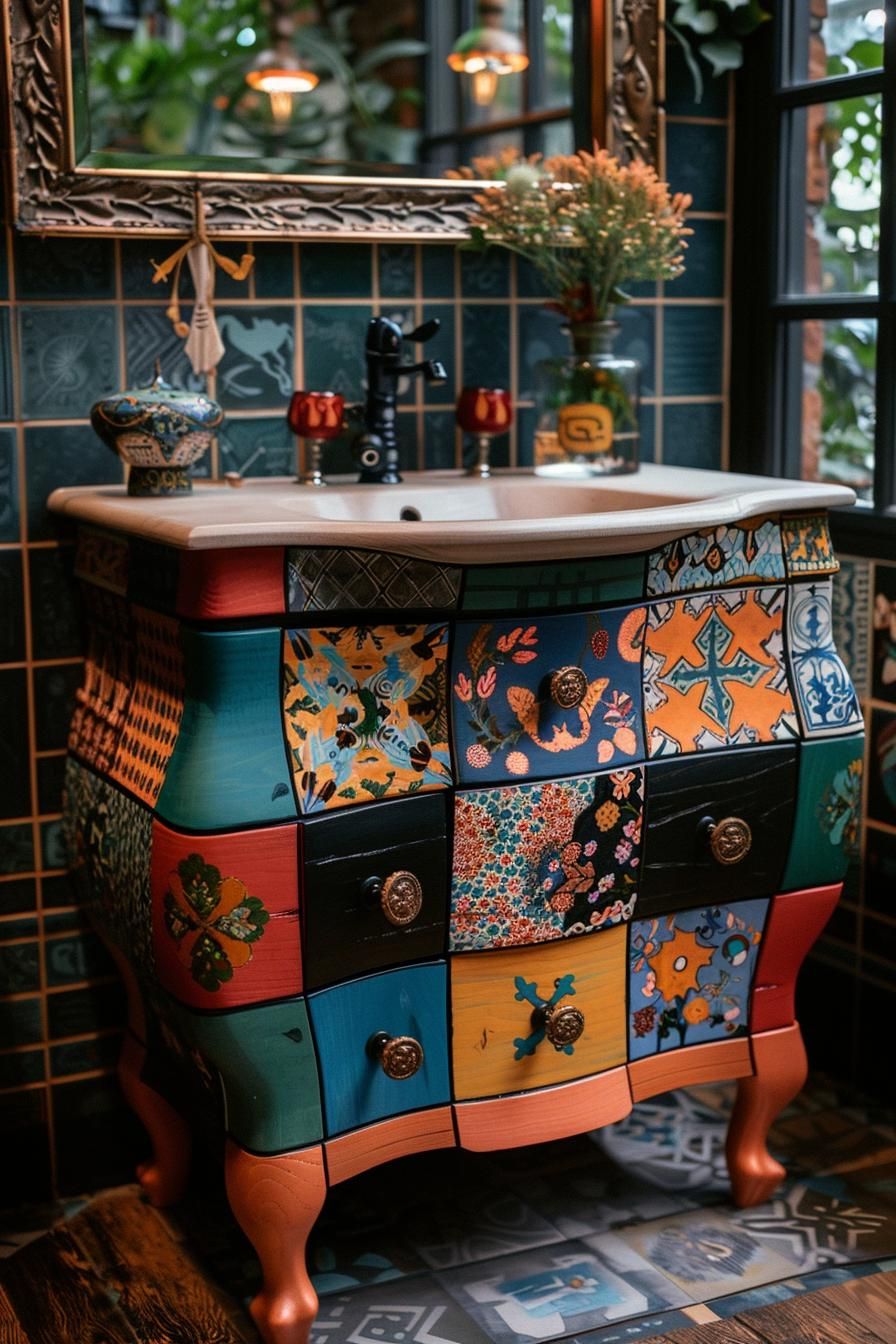 11. Freeform Bohemian Vanity Design-0