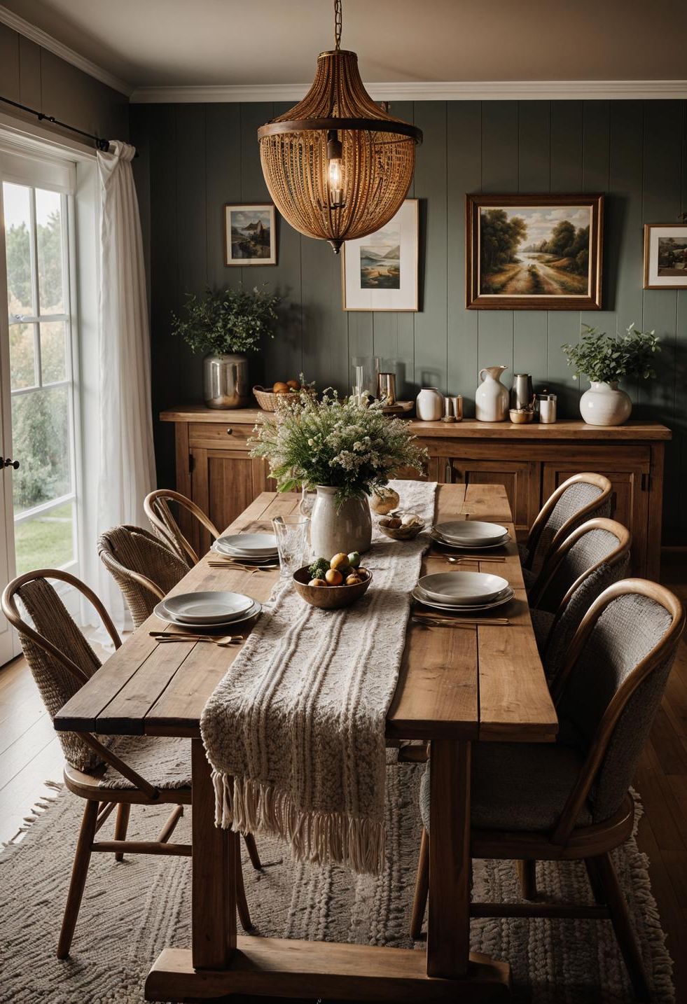 4. Rustic Dining Room Inspiration-0