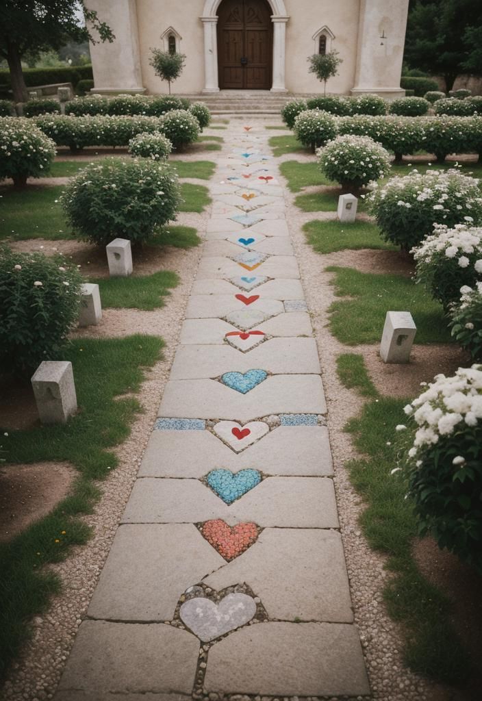 12 Divine Easter Decorations for the Church: Sacred Beauty and Grace 17 9. Painted Stone Decor for Easter-1