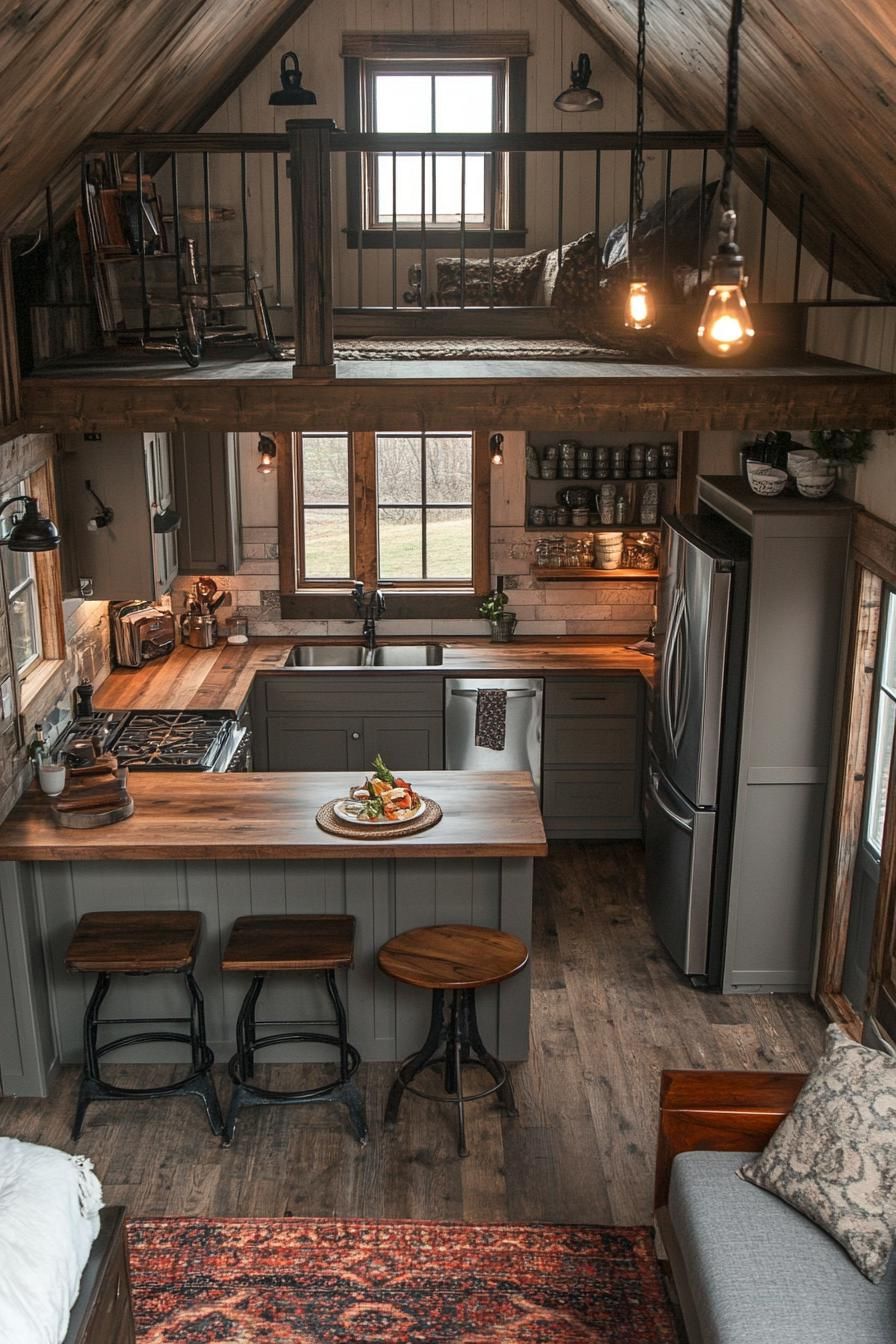 16. Versatile Kitchen Islands for Apartments-2