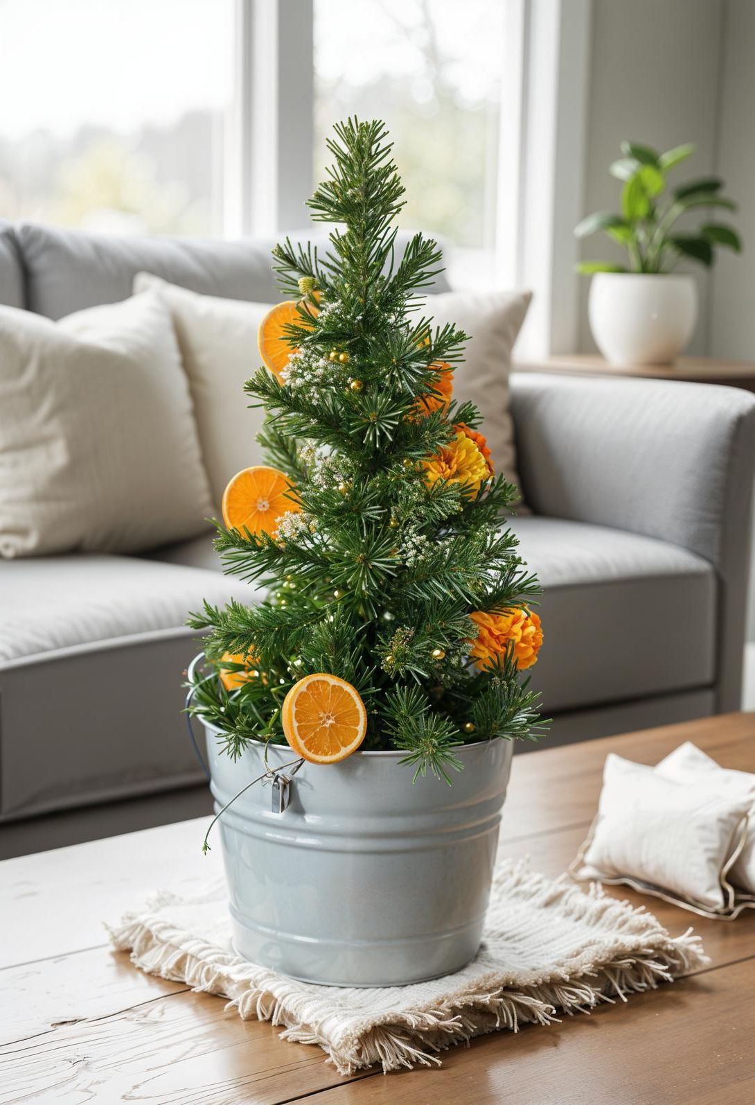 17. Festive Citrus Tabletop Tree Display-1