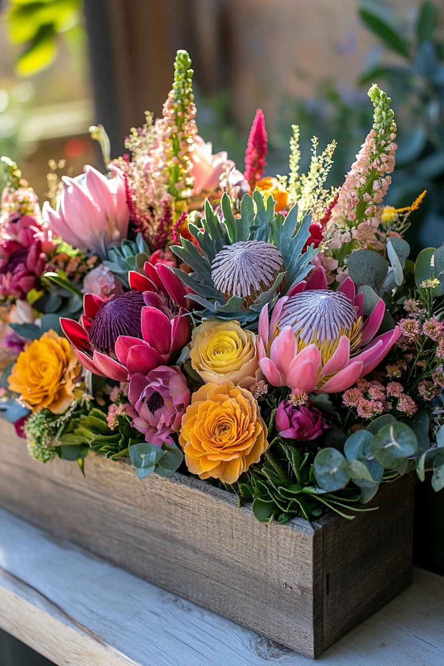 19 Unique Boho Christmas Decor Ideas 31 11. Nature-Inspired Boho Holiday Centerpiece-2