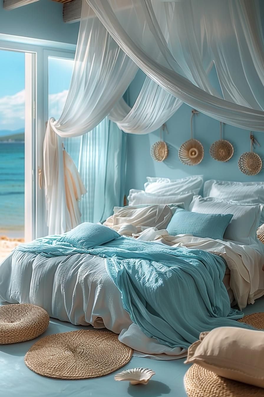 2. Seaside Macrame Headboard Inspiration-1