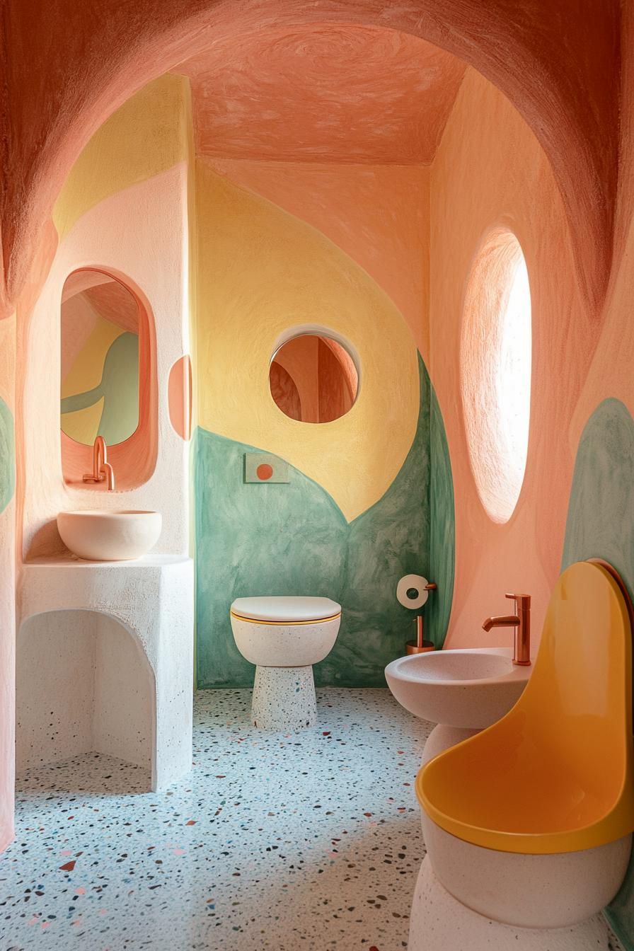 4. Pastel Terrazzo Trend in Bathrooms-0