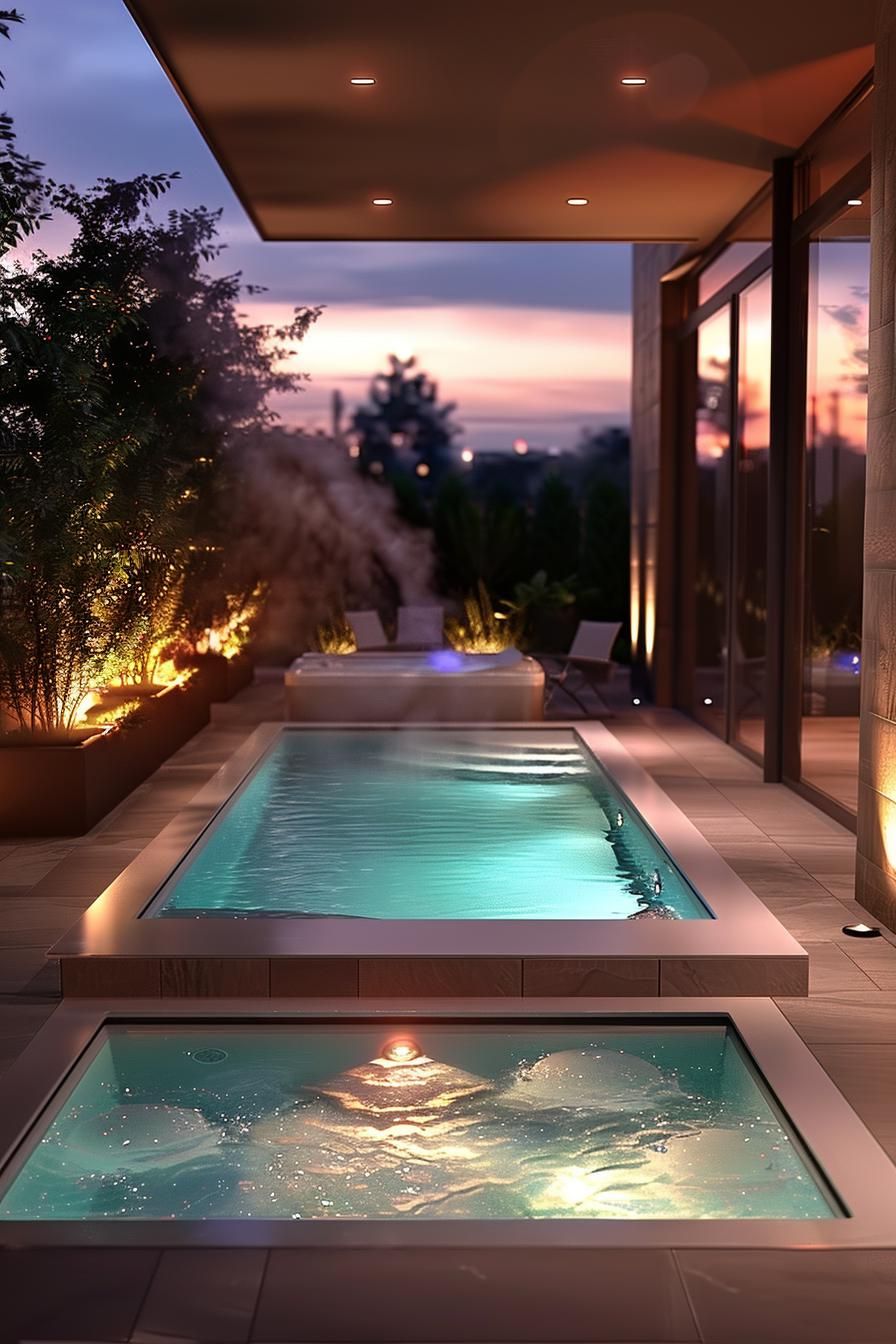 15 Modern Pool Designs Transforming Your Backyard 39 15. Luxury Spa Pool Design Inspiration-0