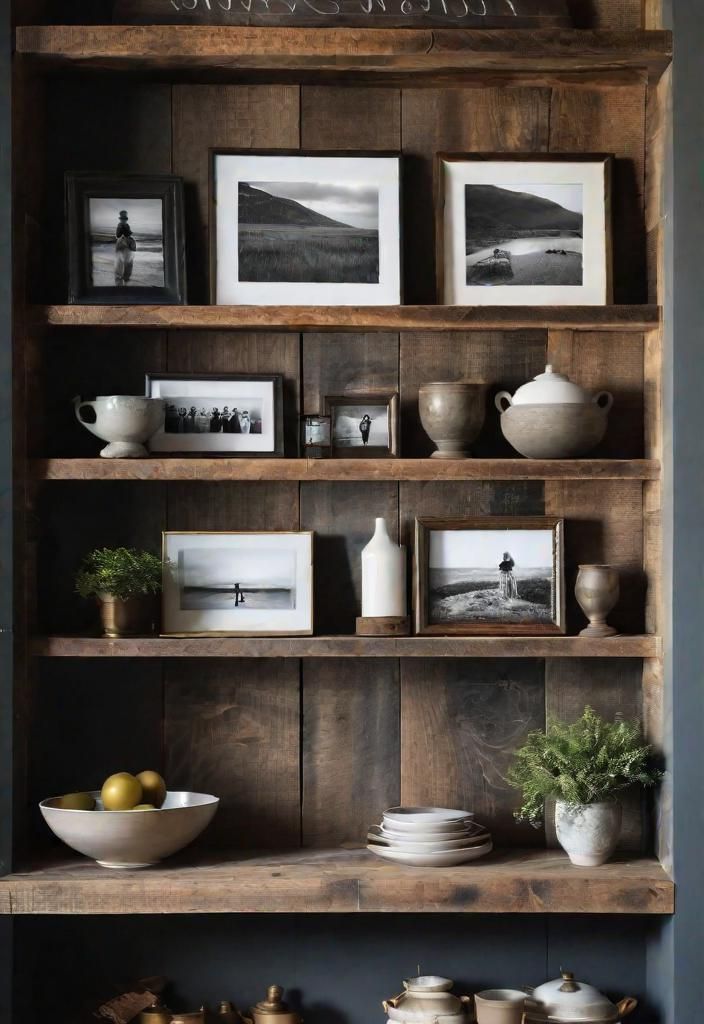 25 Charming Farmhouse Living Room Ideas For 2025 16 14. Rustic Shelving Ideas-0