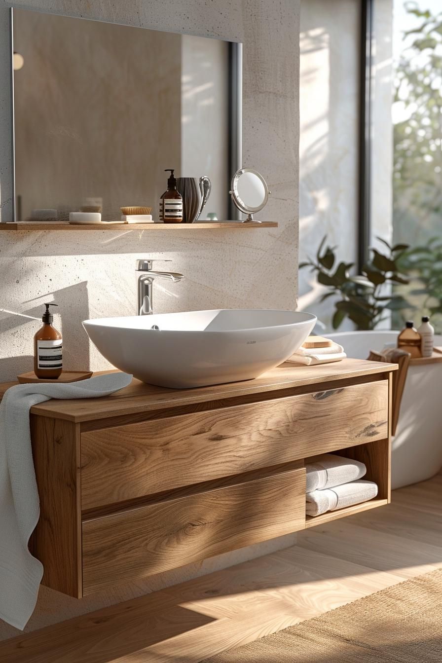 10. Scandi Style Bathroom Vanity-0