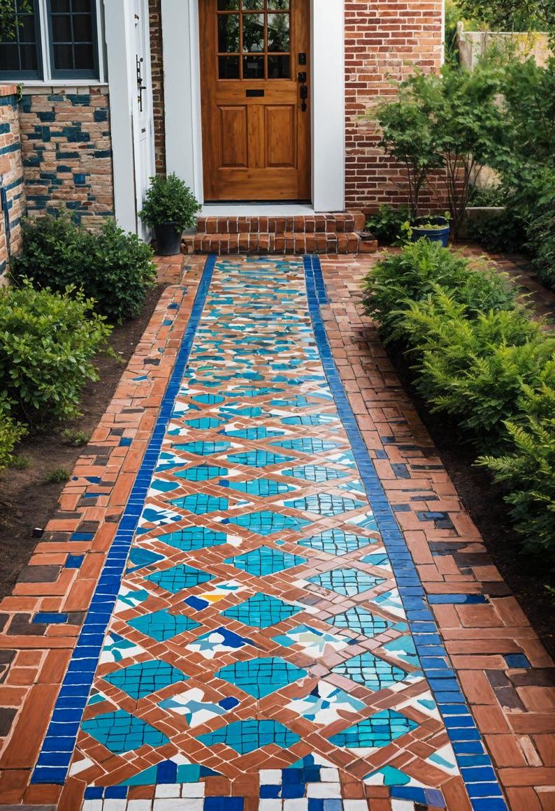 15 Gorgeous Budget-Friendly Back Patio Ideas 15 7. Creative Patio Pathway Transformation-0