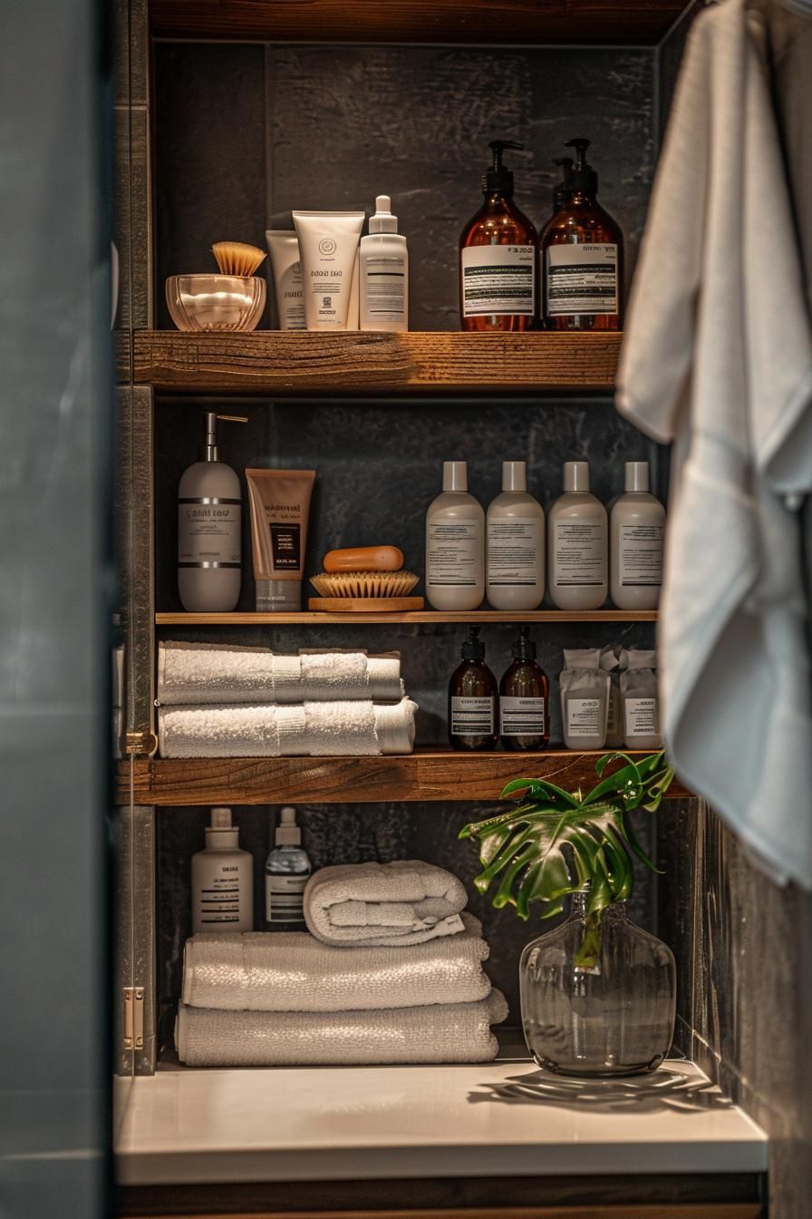 13. Stud Recessed Shelving Storage Solutions-0
