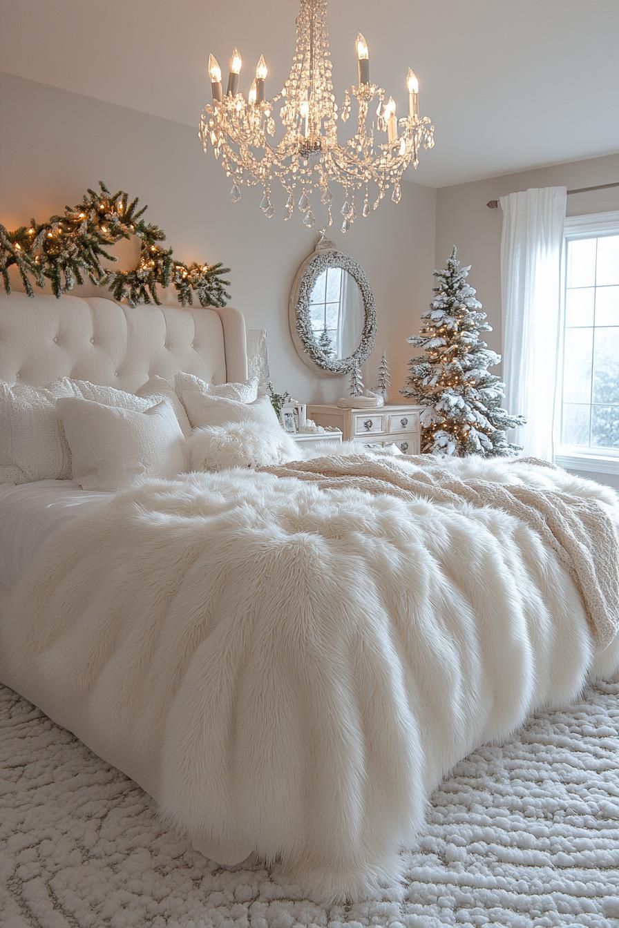 8. White Faux Fur Delight-3