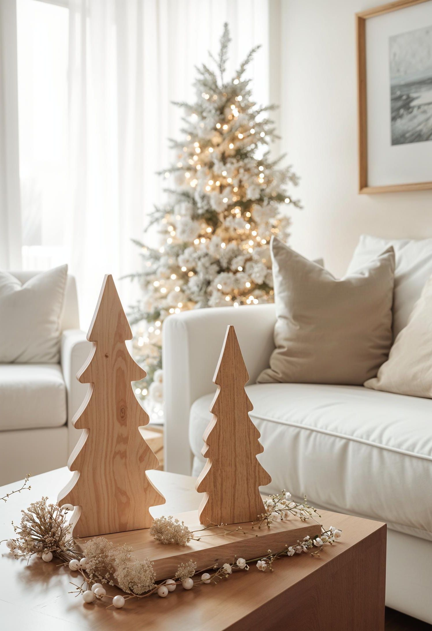 3. Rustic Wooden Tree Decor Inspiration-1