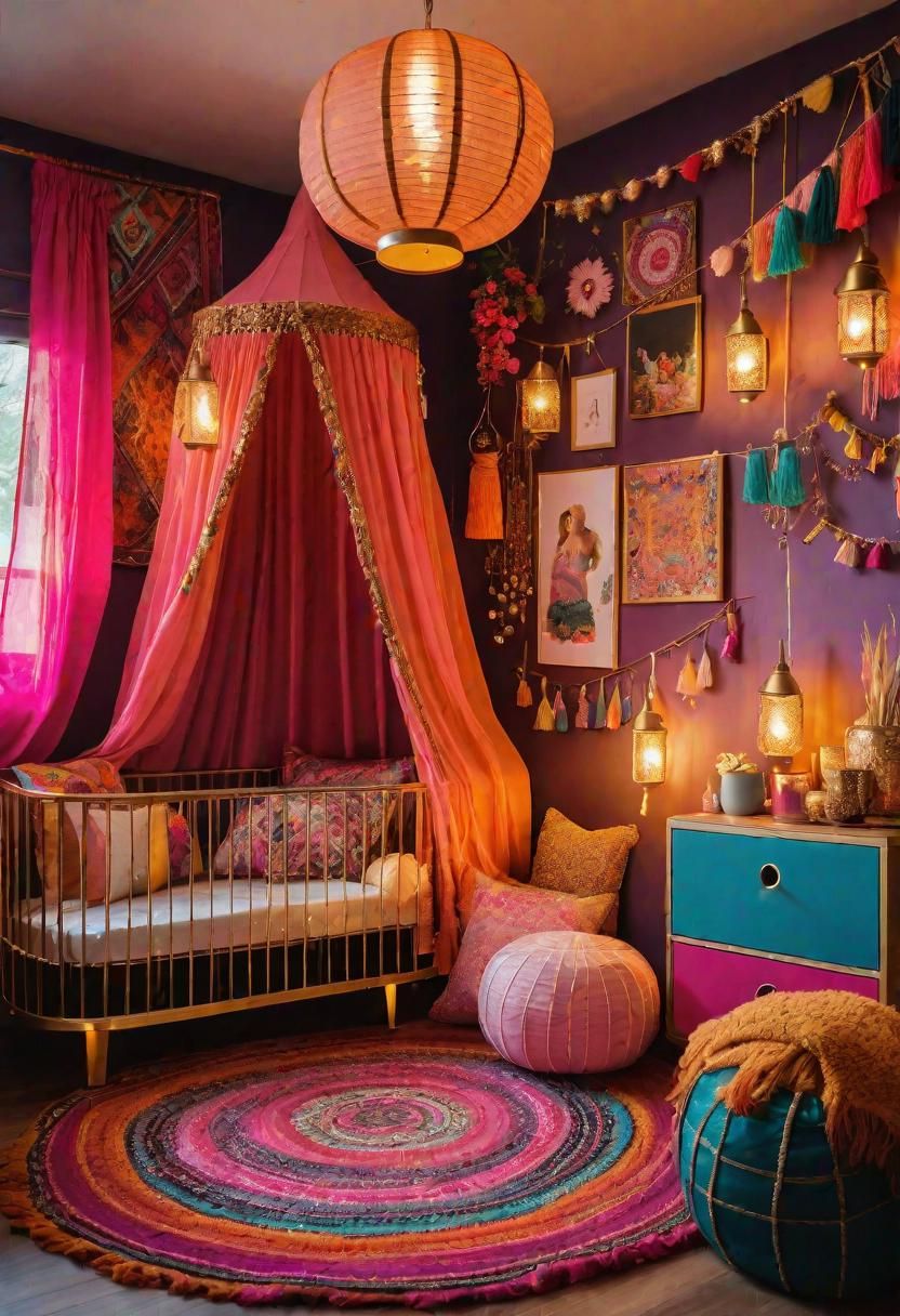 29. Vibrant Gypsy Caravan Nursery-0