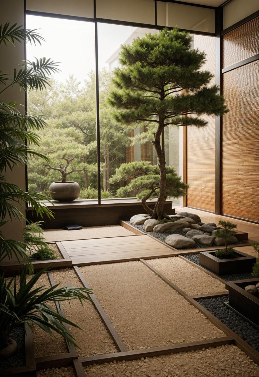 23. Zen Garden & Miniature Bonsais-0