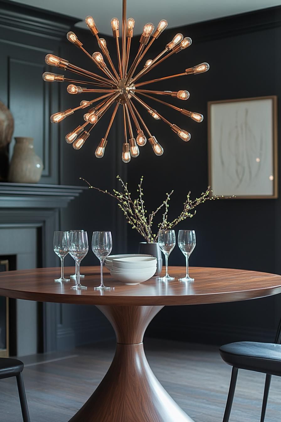 23 Stunning Mid-Century Modern Dining Tables You’ll Adore 51 19. Sleek Tulip-Style Dining Tables-1