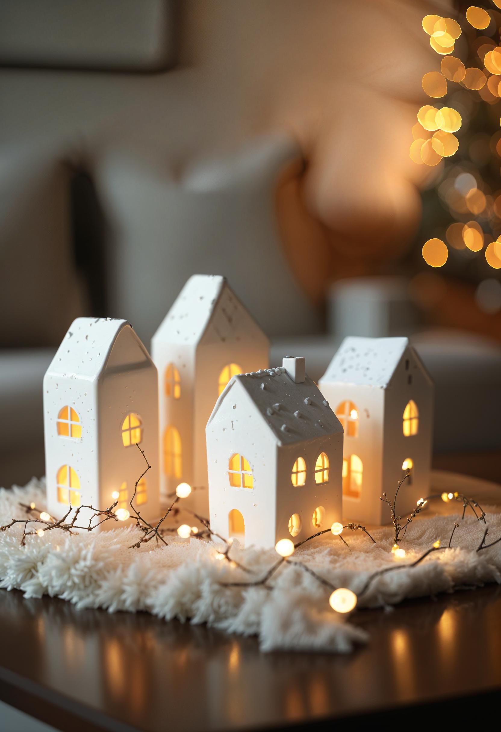 3. Festive Ceramic House Display-2
