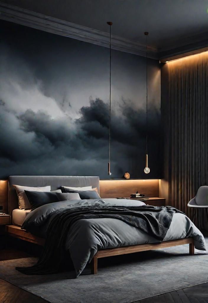 32 Enchanting Moody Bedroom Inspirations 5 3. Stormy Sky Gradients-0