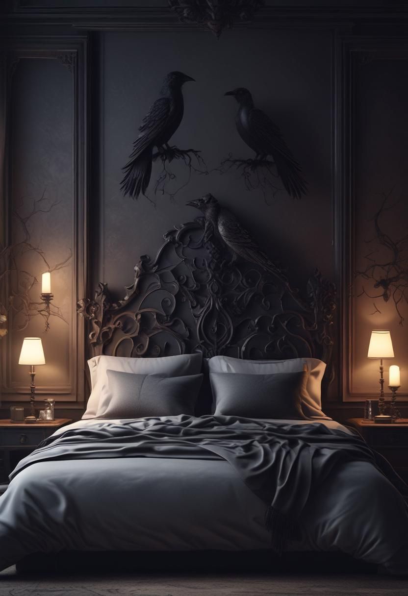17. Luxurious Gothic Headboard Idea-3