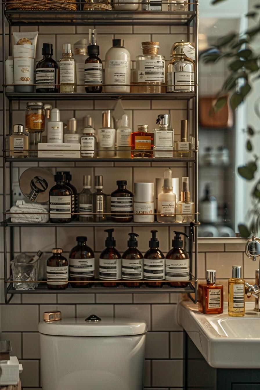 10. Dual-Purpose Bathroom Spice Storage-1