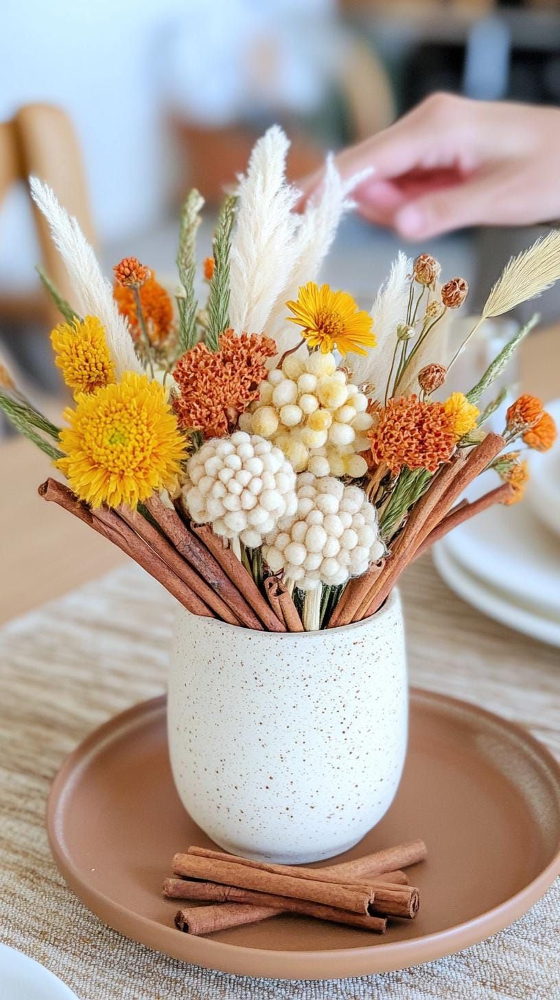 15 New Winter Floral Arrangements For Stunning Centerpieces 15 6. Cozy Winter Floral Centerpieces-0