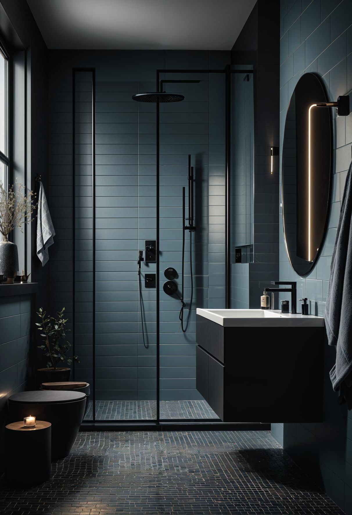 14. Sleek Nordic Bathroom Oasis-1