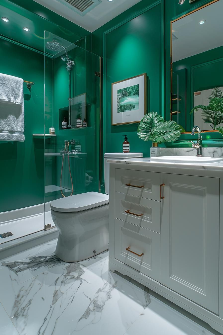 10. Opulent Jade for Bathroom Elegance-1
