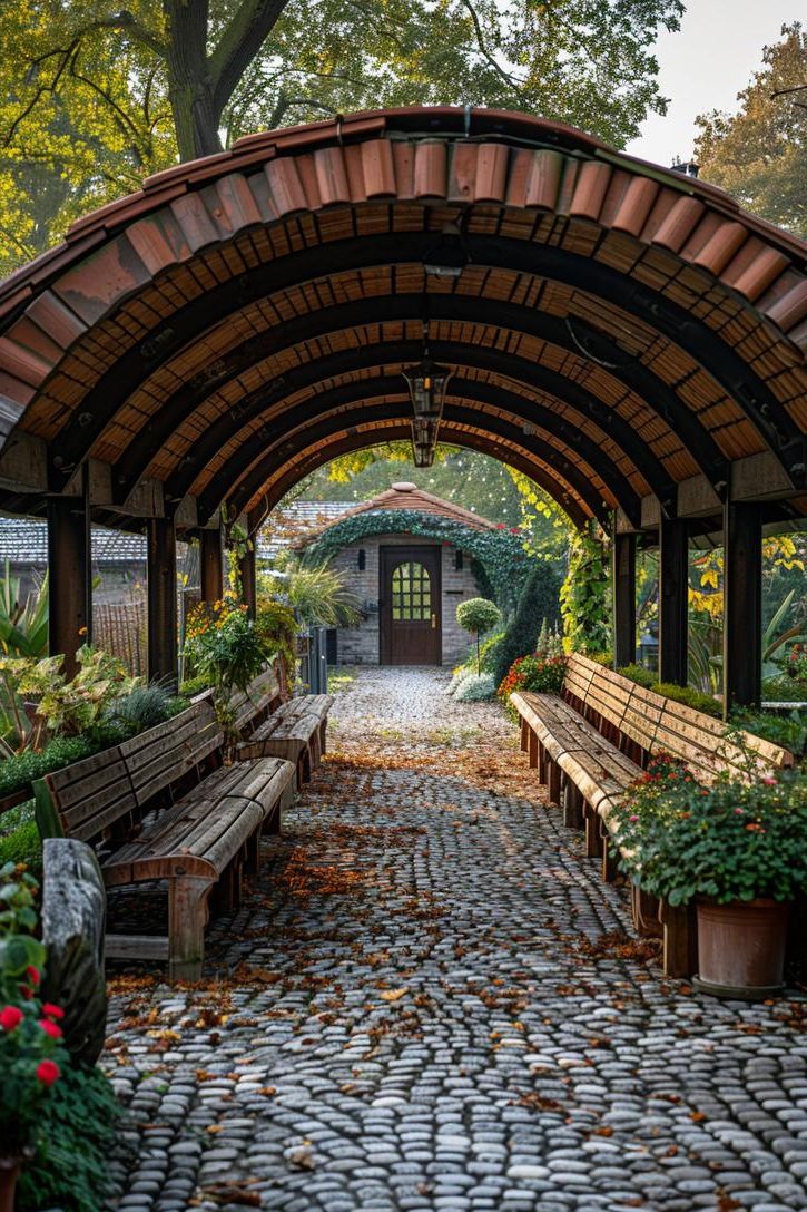 19 Unique Patio Roof Extension Ideas For A Stunning Backyard 46 18. Vintage Wagon Roof Conversion-0