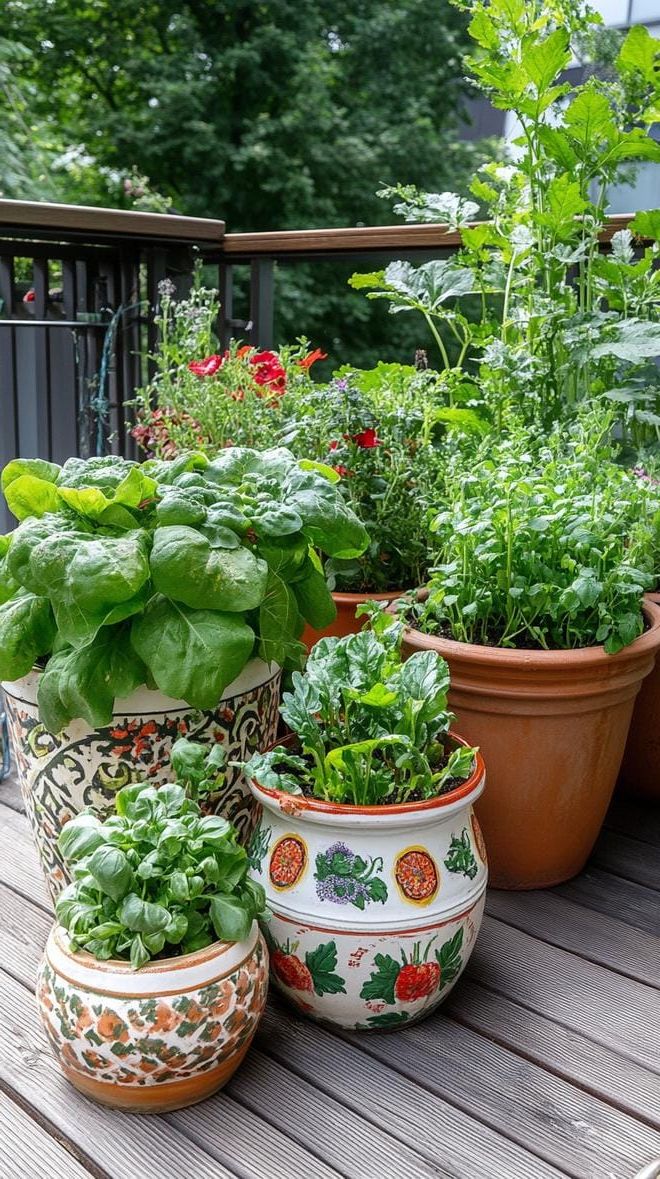25 Unique Backyard Garden Ideas to Create Your Own Oasis 39 15. Vintage Pot Vegetable Garden Ideas-0
