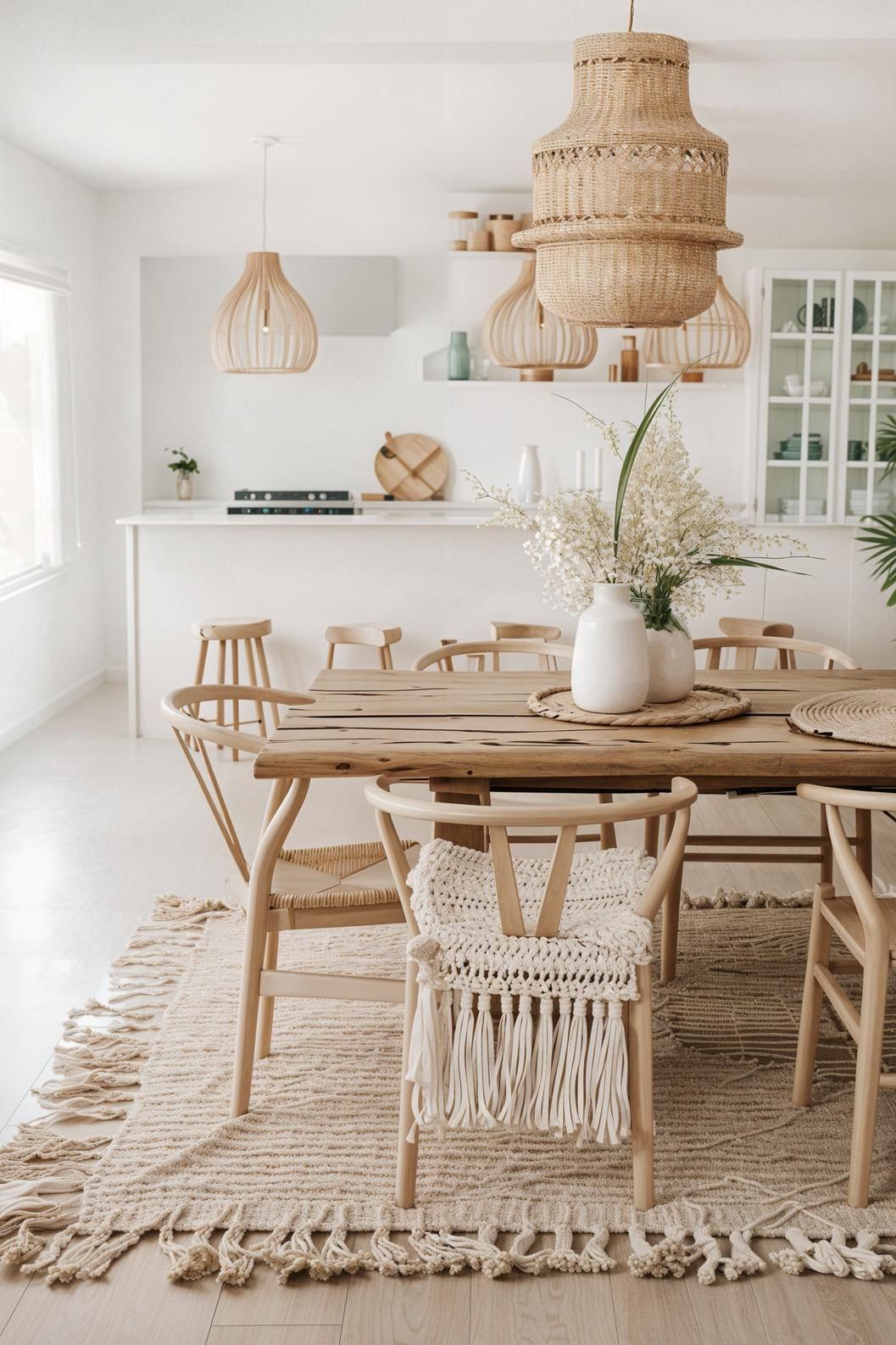1. Boho Chic Dining Room Inspiration-0