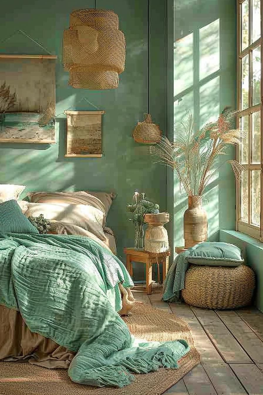 23. Seaside Chic Bedroom Decor-0