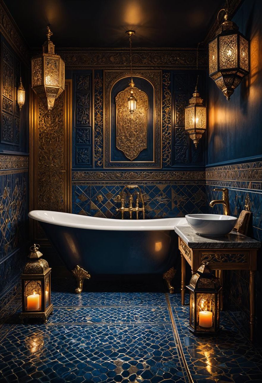 20. Moroccan Midnight Bathroom Escape-0