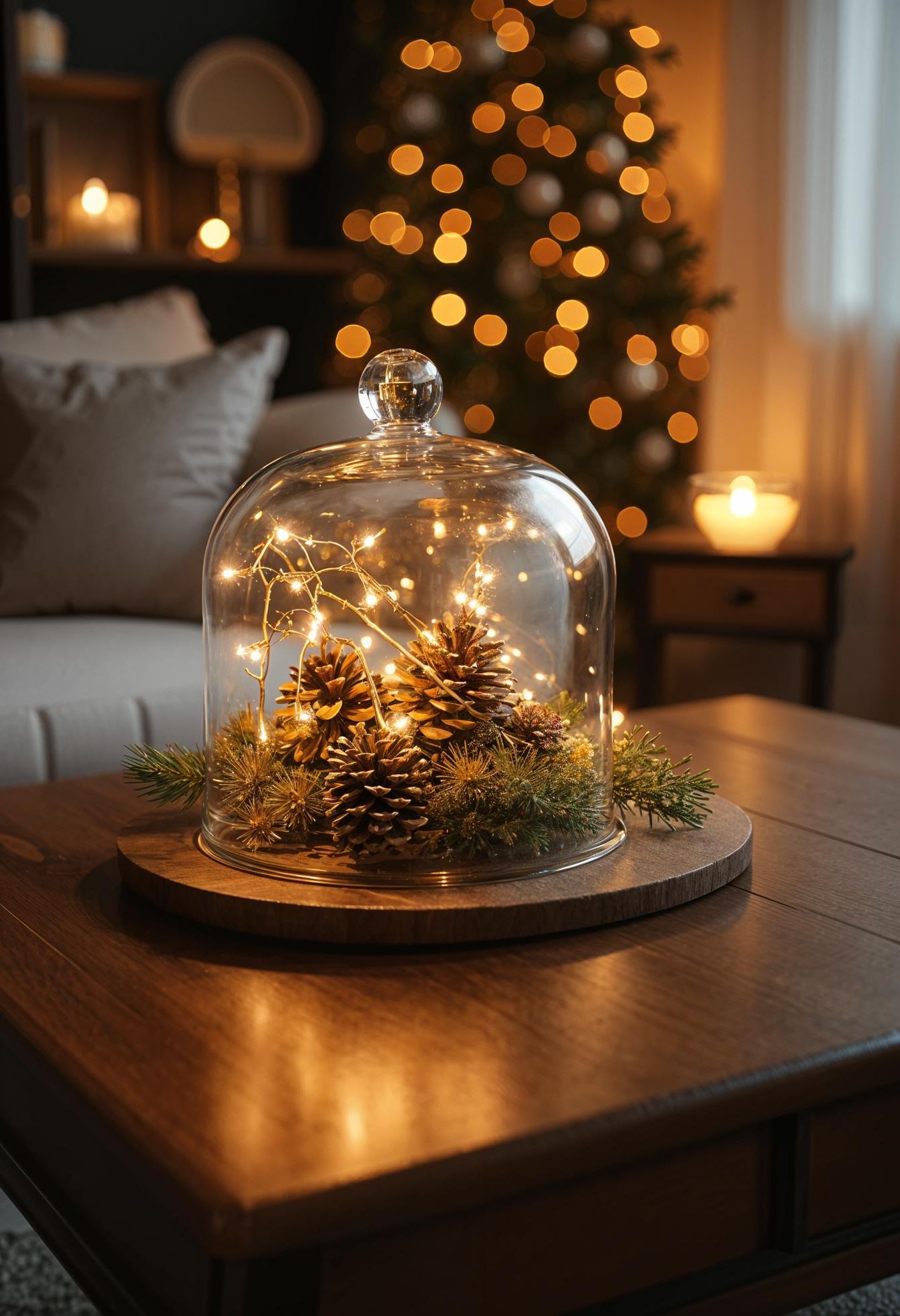 15. Festive Glass Dome Display Ideas-1