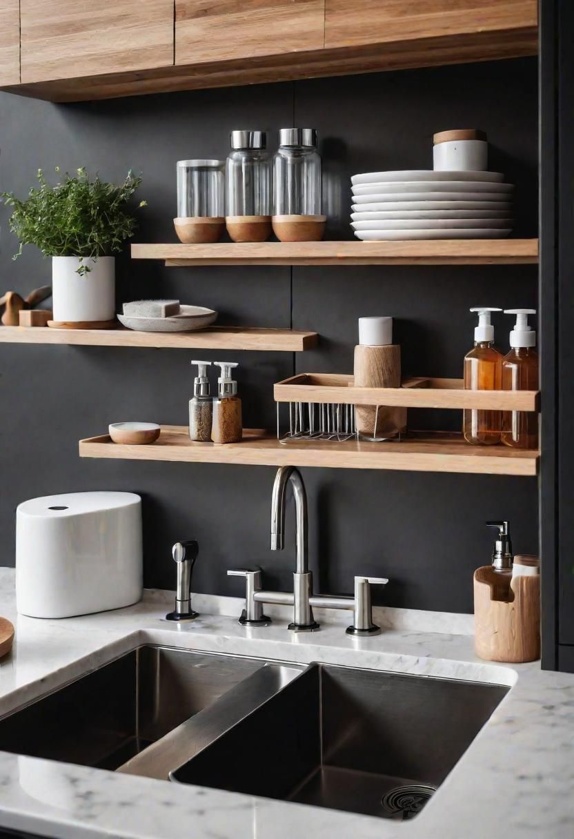 39 Clever Small Kitchen Ideas: Maximize Your Space with Stylish and Functional Designs 27 20. Space-Saving Kitchen Accessories-1