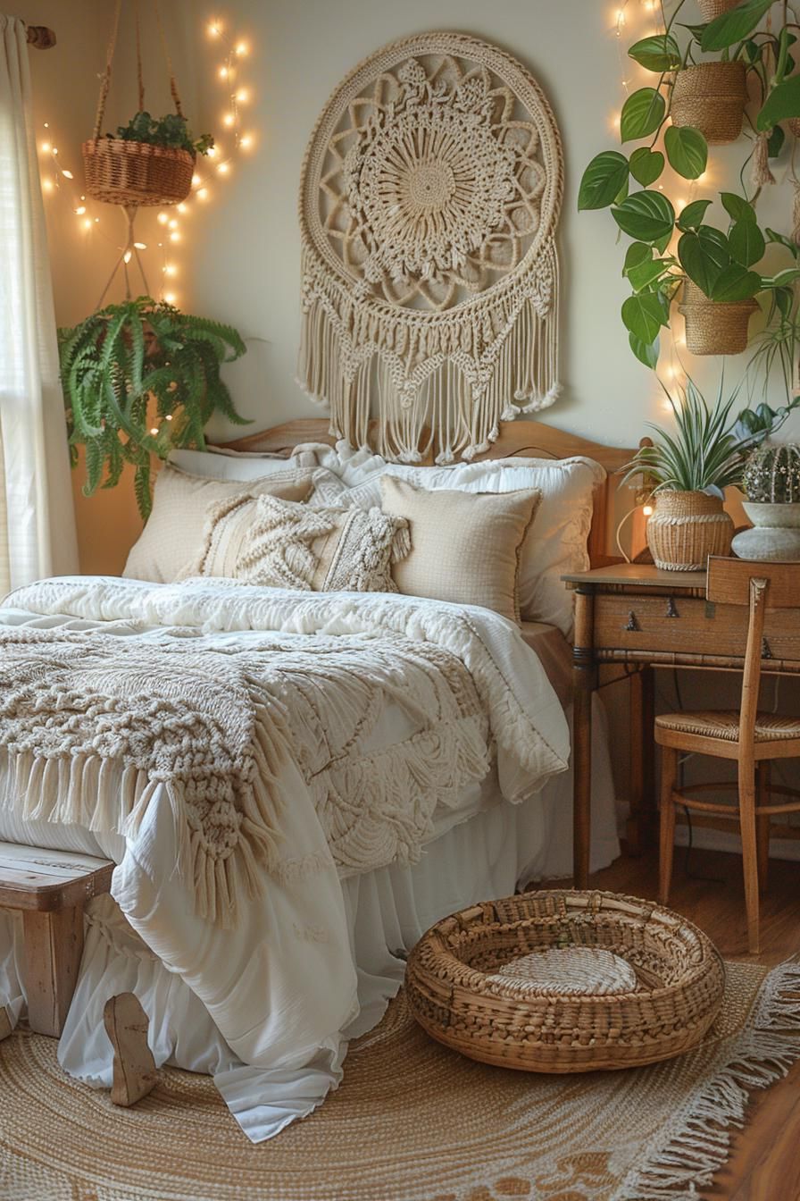 3. Boho Dorm Decor Ideas-2