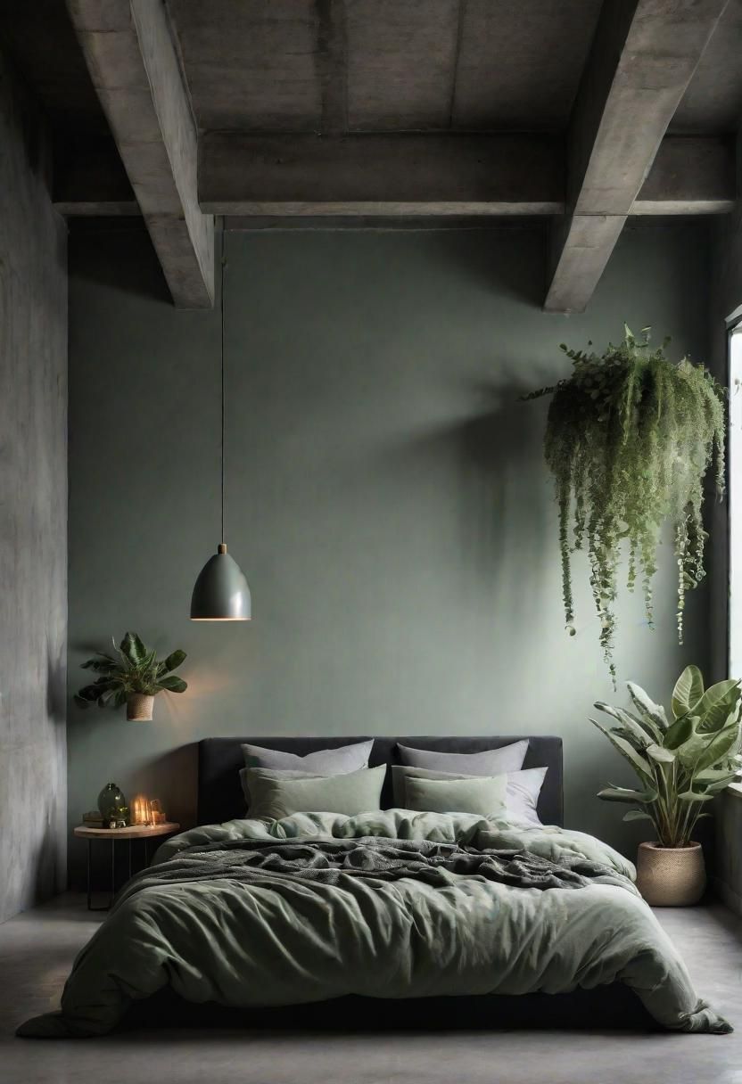 4. Industrial Loft Bedroom Design-0