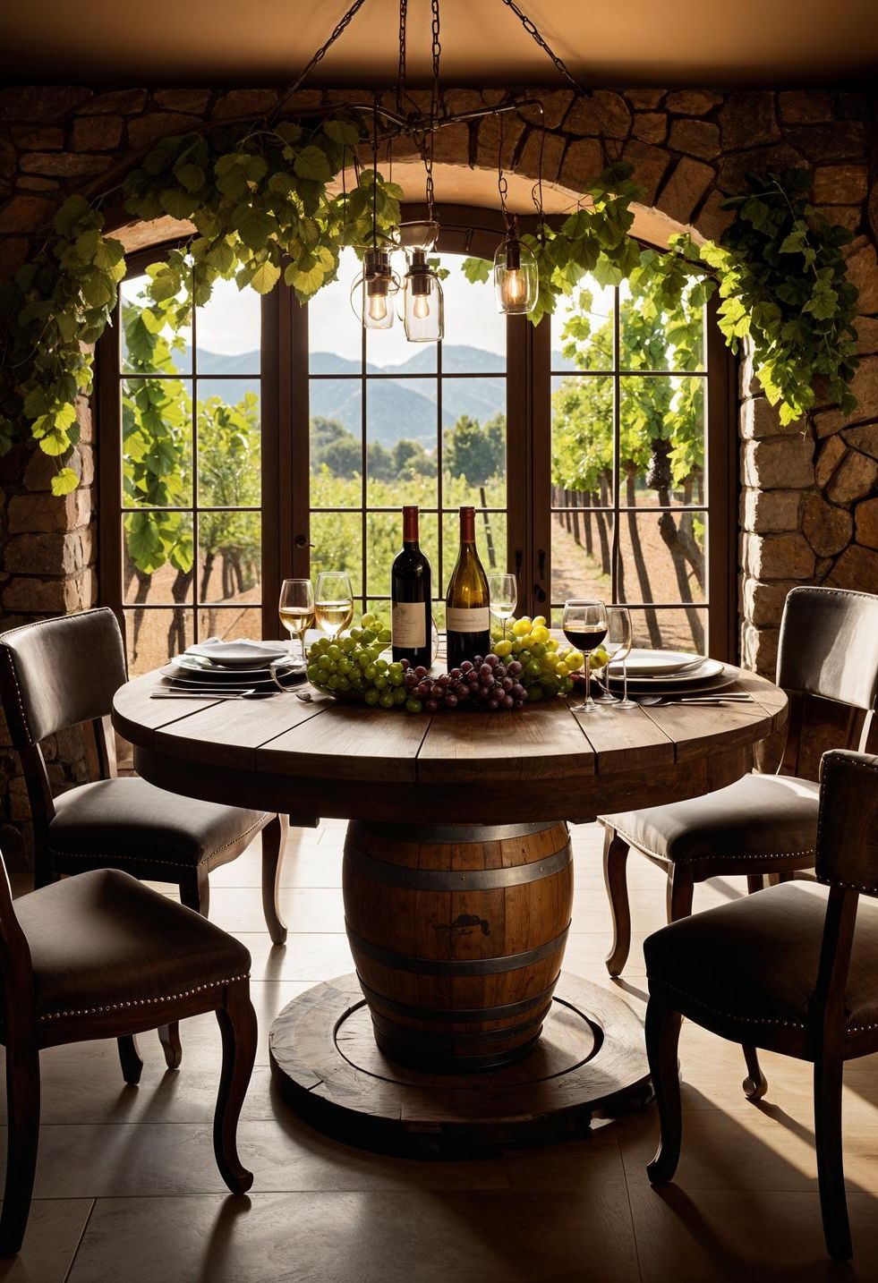 34. Vineyard-Inspired Dining Area Design-0
