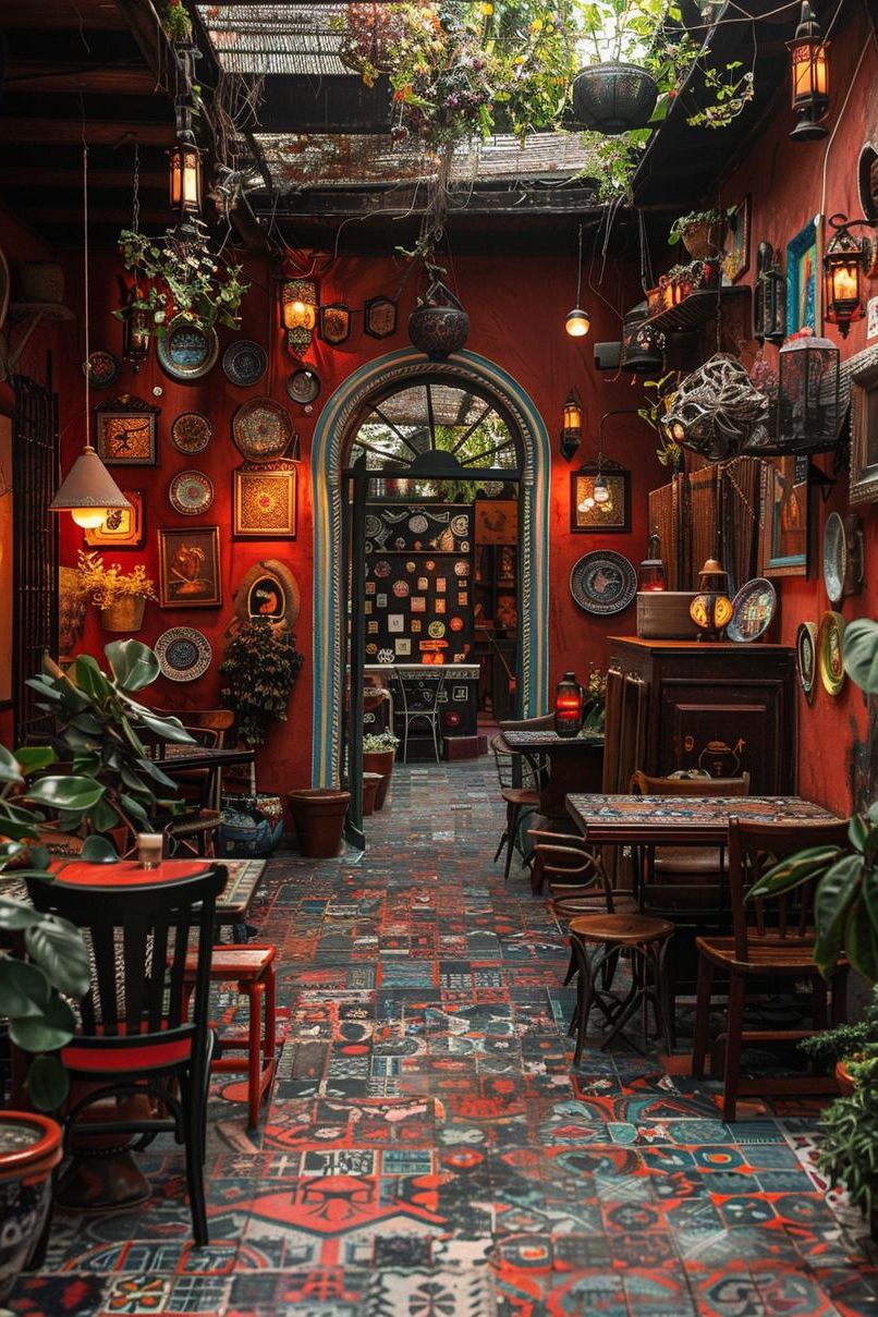 15 Stunning Mexican Patio Ideas for Your Home 27 13. Artisan Tin Mirror Designs-0