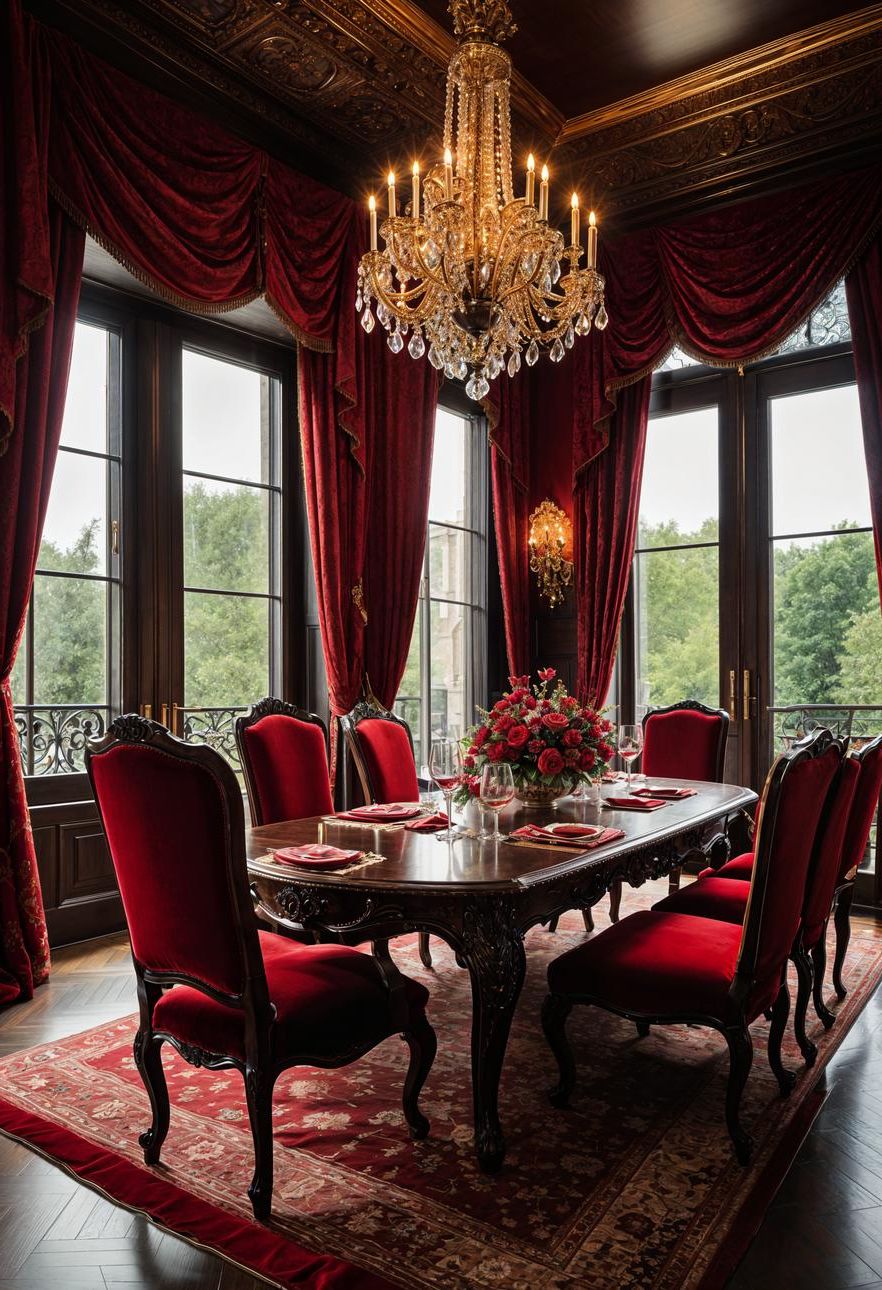 11. Luxurious Baroque Dining Inspiration-0