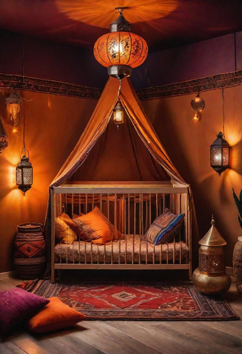 61 Dreamy Nursery Room Inspirations: From Cozy Corners to Whimsical Themes 67 44. Mystical Nursery Nook Inspired-0