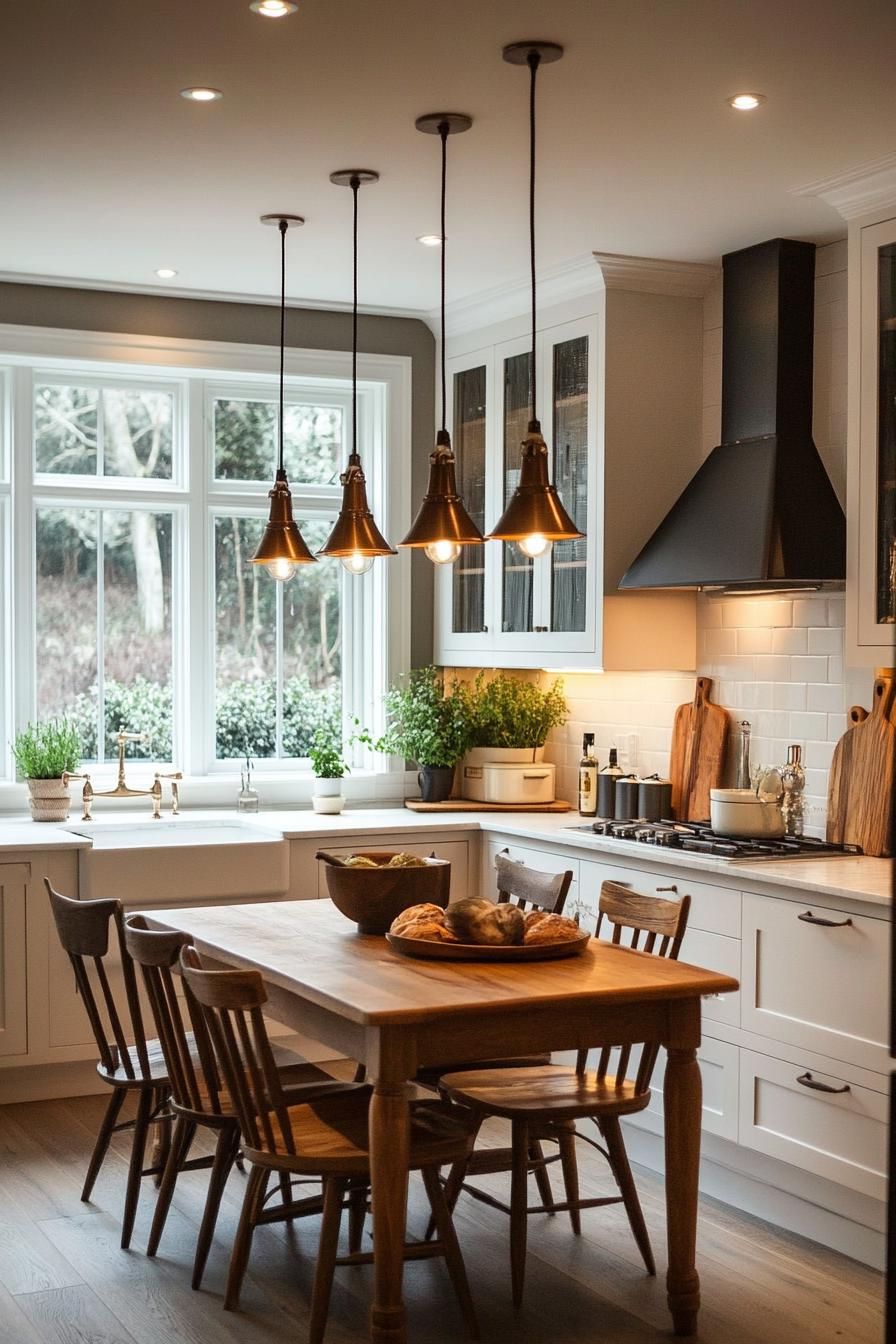 5. Clustered Pendant Lights for Small Spaces-0