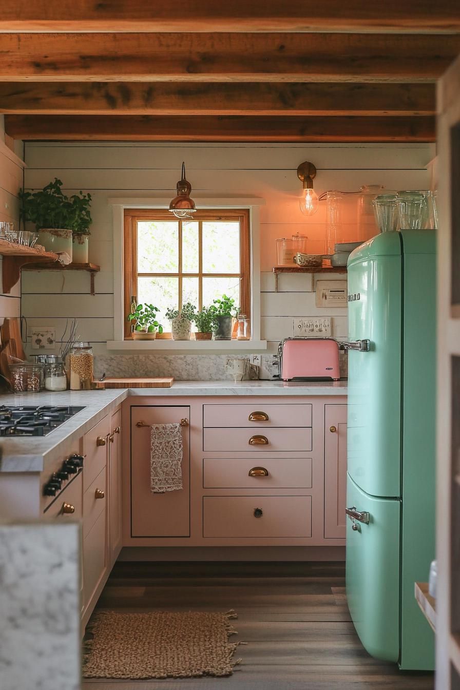 14. Colorful Retro Kitchen Appliances-1