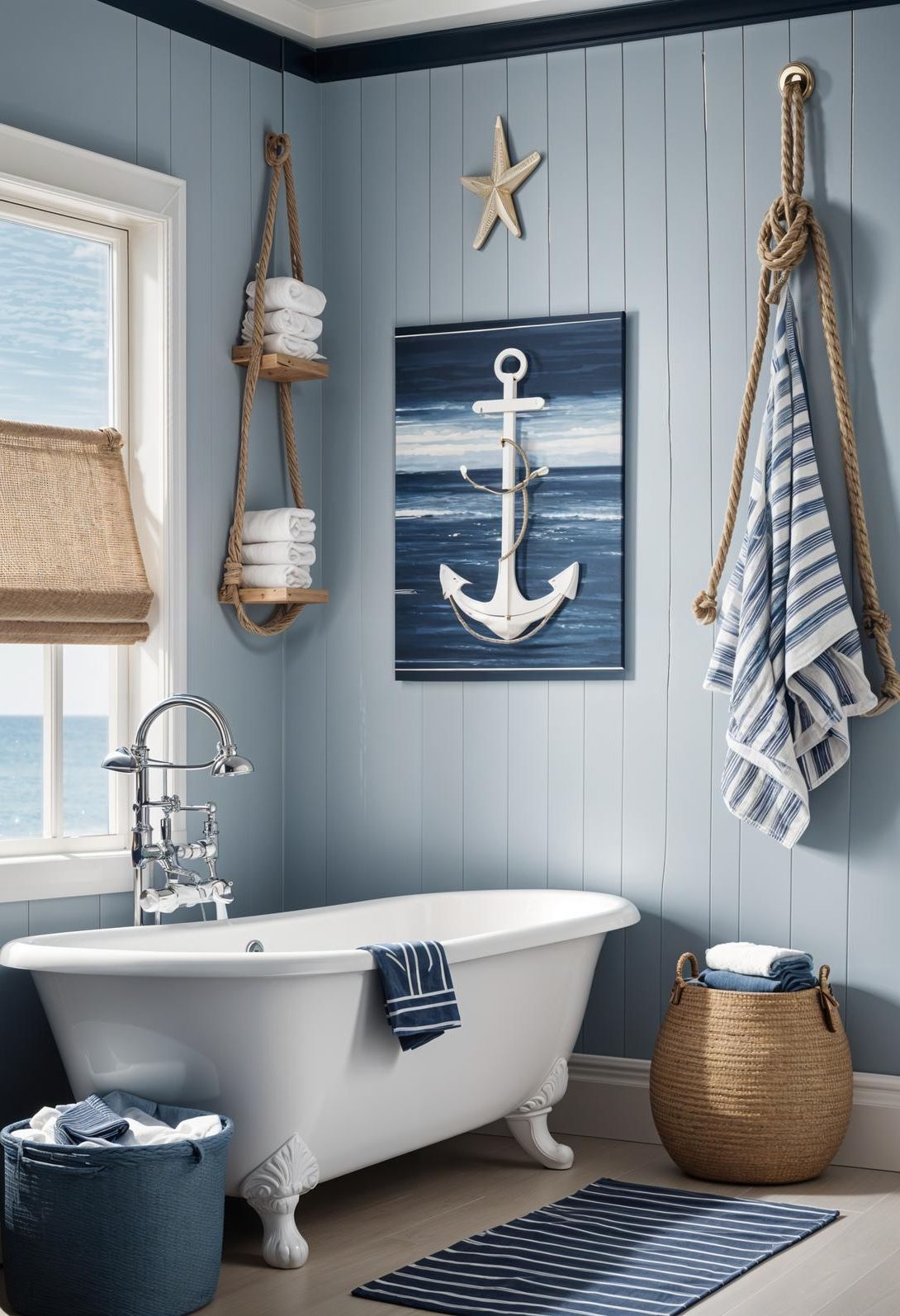 2. Nautical Bathroom Decor Inspiration-1
