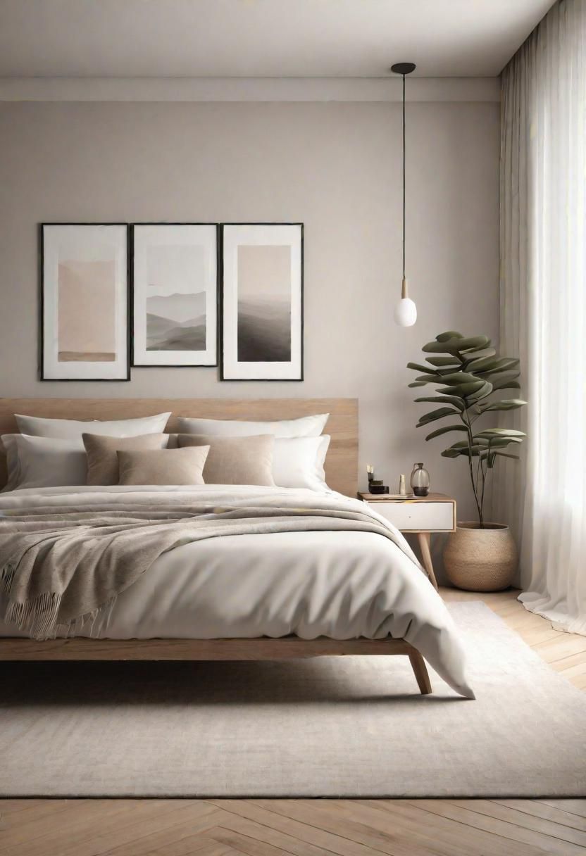 51 Neutral Bedroom Designs: Effortless Elegance for Peaceful Dreams 50 41. Tranquil Bedroom Retreat-0